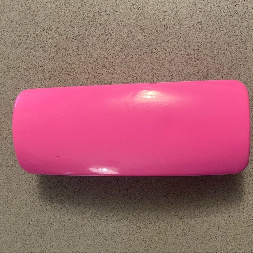 Betsey Johnson Hot Pink Glasses Case - Picture 3 of 4